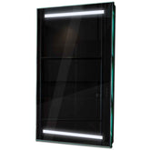 Specchio LED Verticale | Controllo tramite interruttore a muro | Luce bianca fredda - Reyze Serie Salono Modello 4